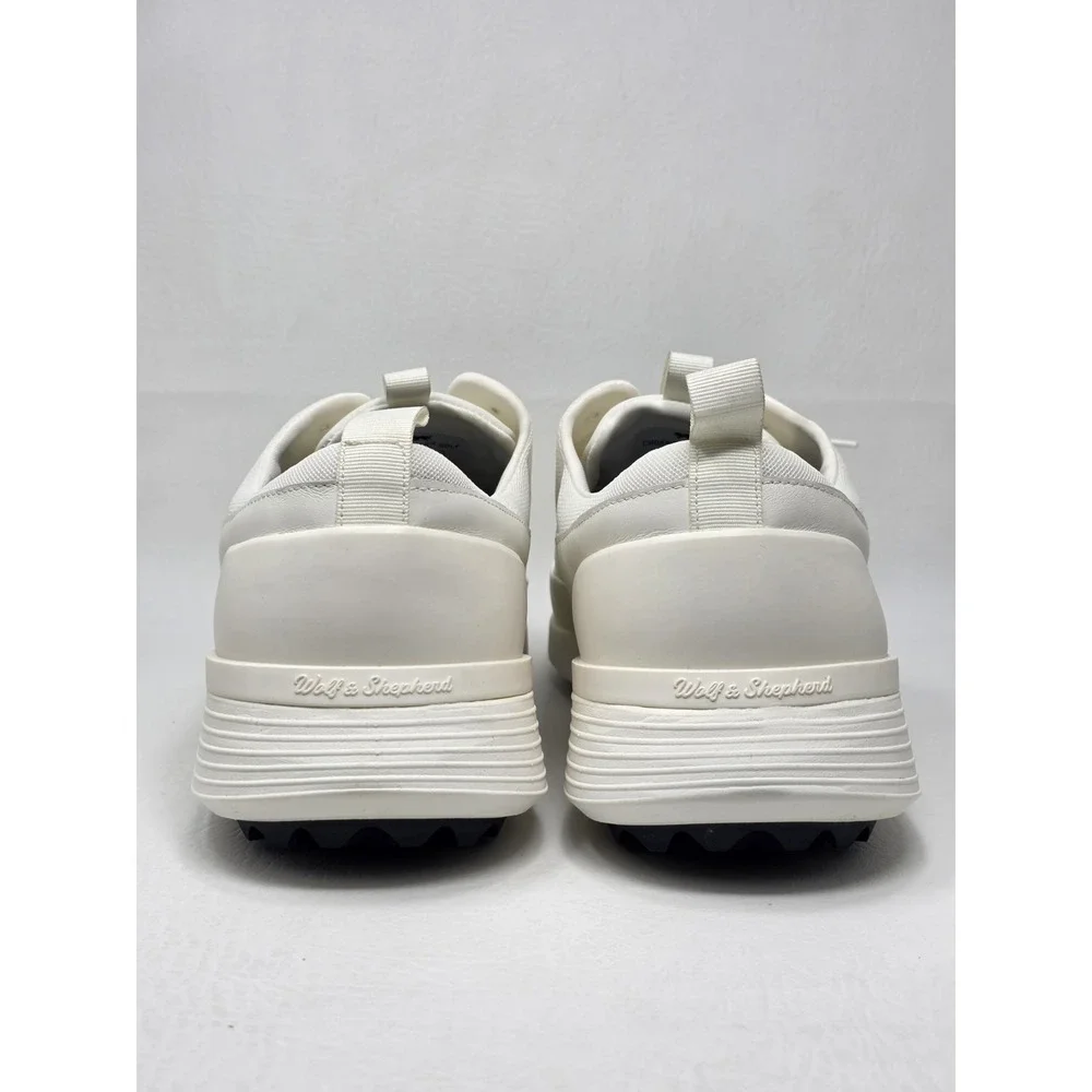 Wolf & Shepherd Crossover Golf White / White WS-S22-ST40-D Men's Size 15 New